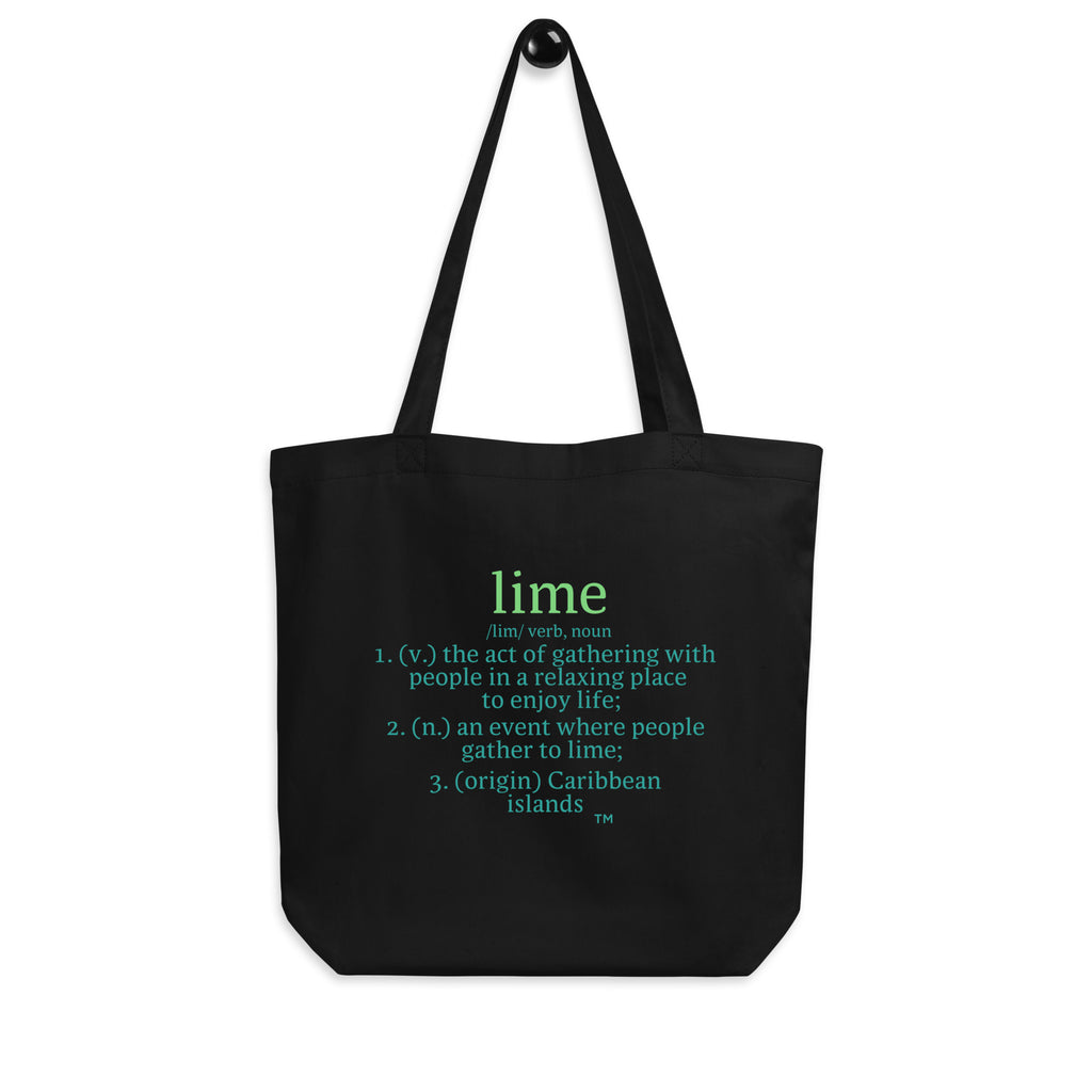 "lime" Eco Tote Bag